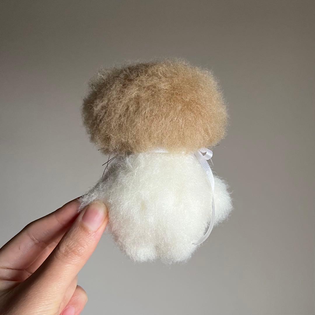 ハチワレ　ちいさなネコ　猫　ぬいぐるみ　作家　テディベア　アートドール　314