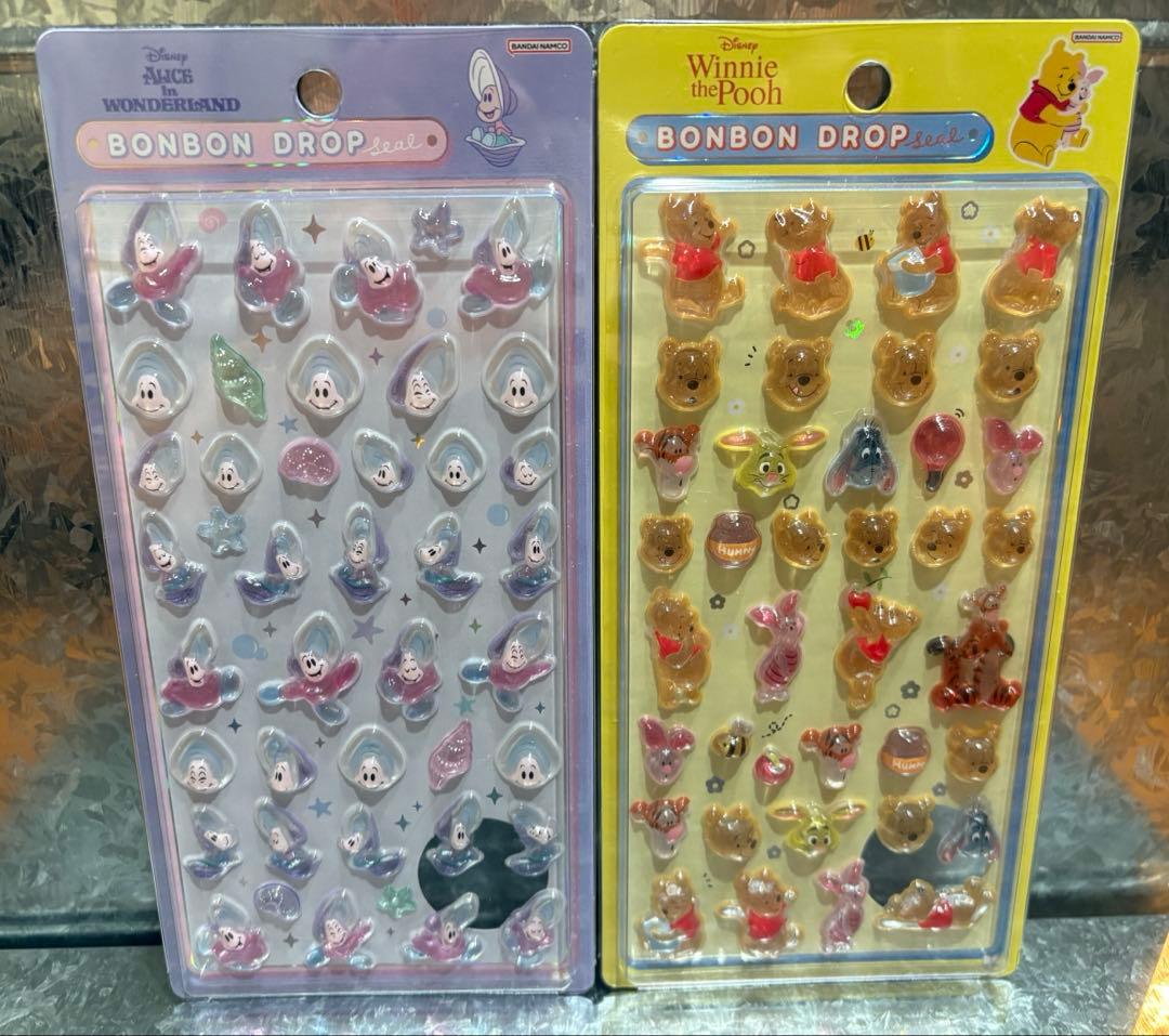 ボンボンドロップシール　ディズニー　第一弾　ノーマルサイズ