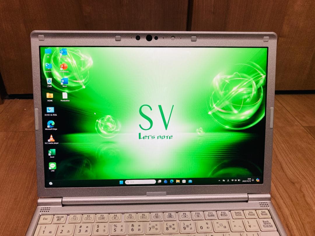 レッツノートSV7/256GB/8GB/OFFICE2021/バッテリ良好