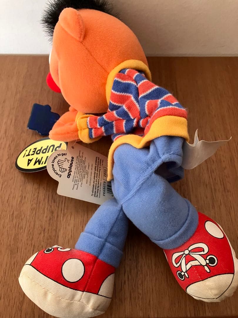 セサミストリート パペット アニー＆バート セット 1990年代 ヴィンテージ