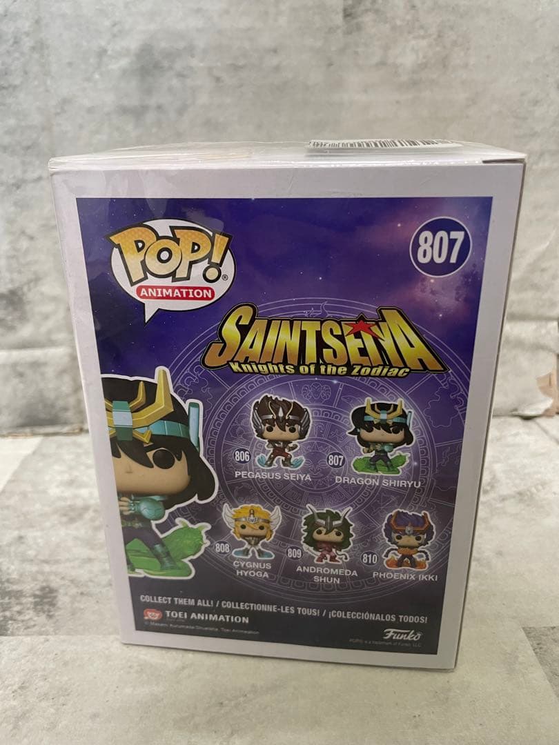 聖闘士星矢 紫龍 FUNKO POP 807 フィギュア ファンコ シリュウ