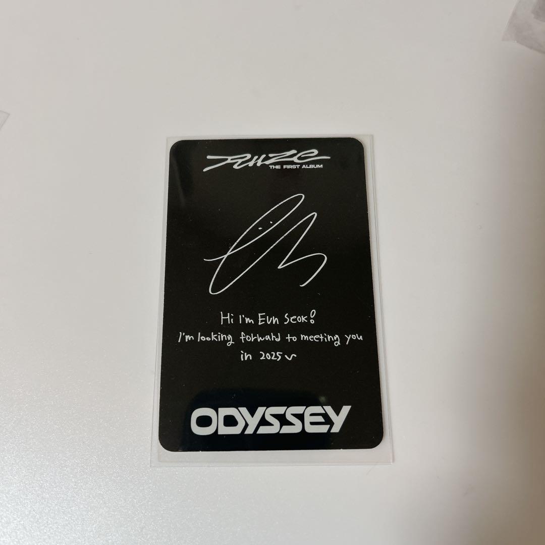 RIIZE ライズ target odyssey アメリカ ウンソク トレカ