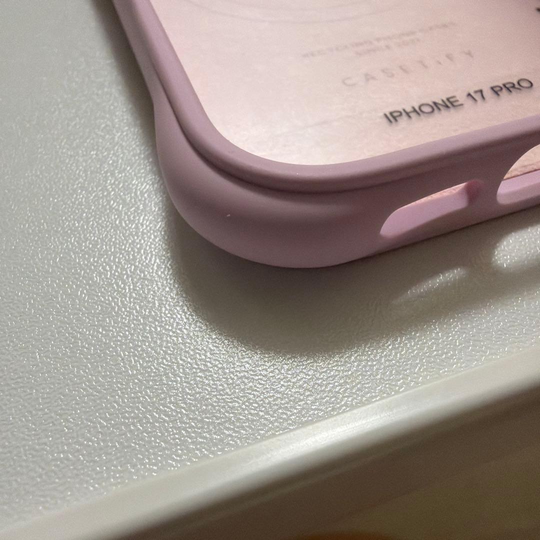 ケースティファイ　CASETiFY iPhone17PRO用　ピンク