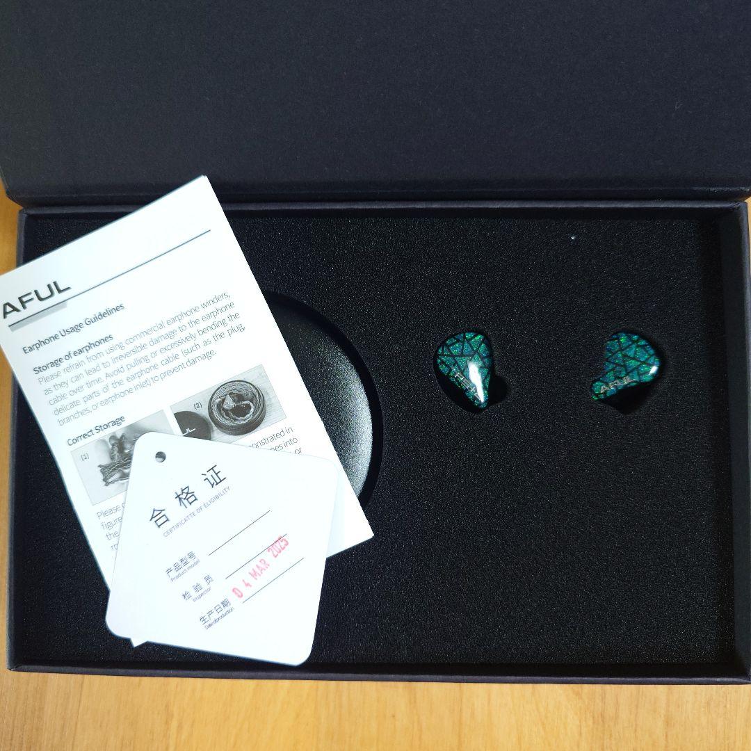 aful performer5+2 2025年4月購入品