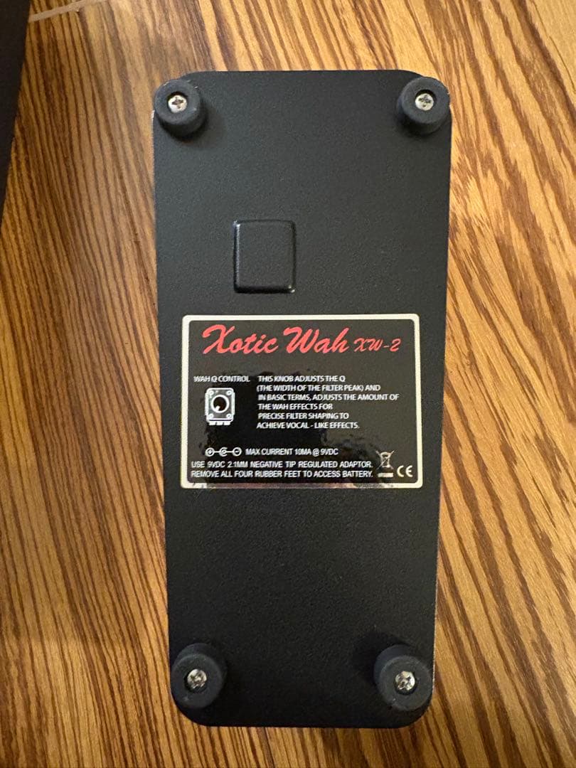 Xotic Effects XW-2 RED LTD ワウ 専用台座付き