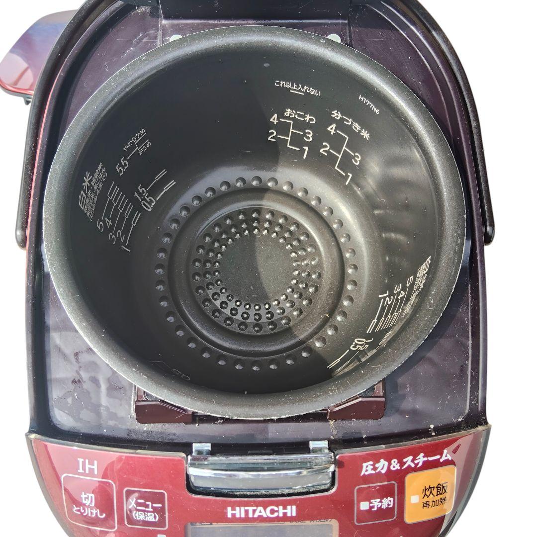 日立 RZ-TS103M 炊飯器 5.5合 圧力スチーム