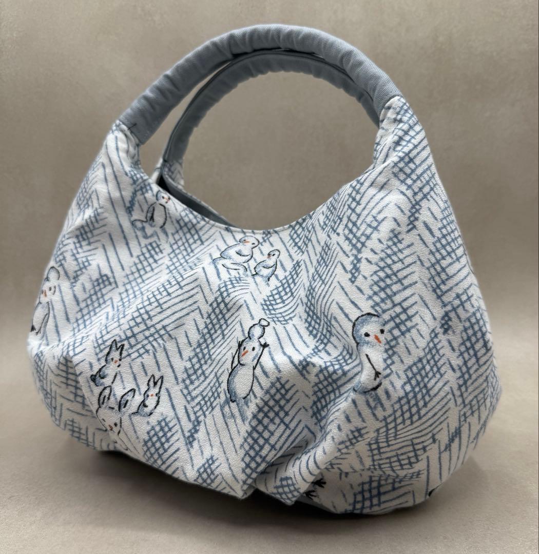 ミナペルホネン lumiukko ハンドメイドバッグ 101Ⓐ