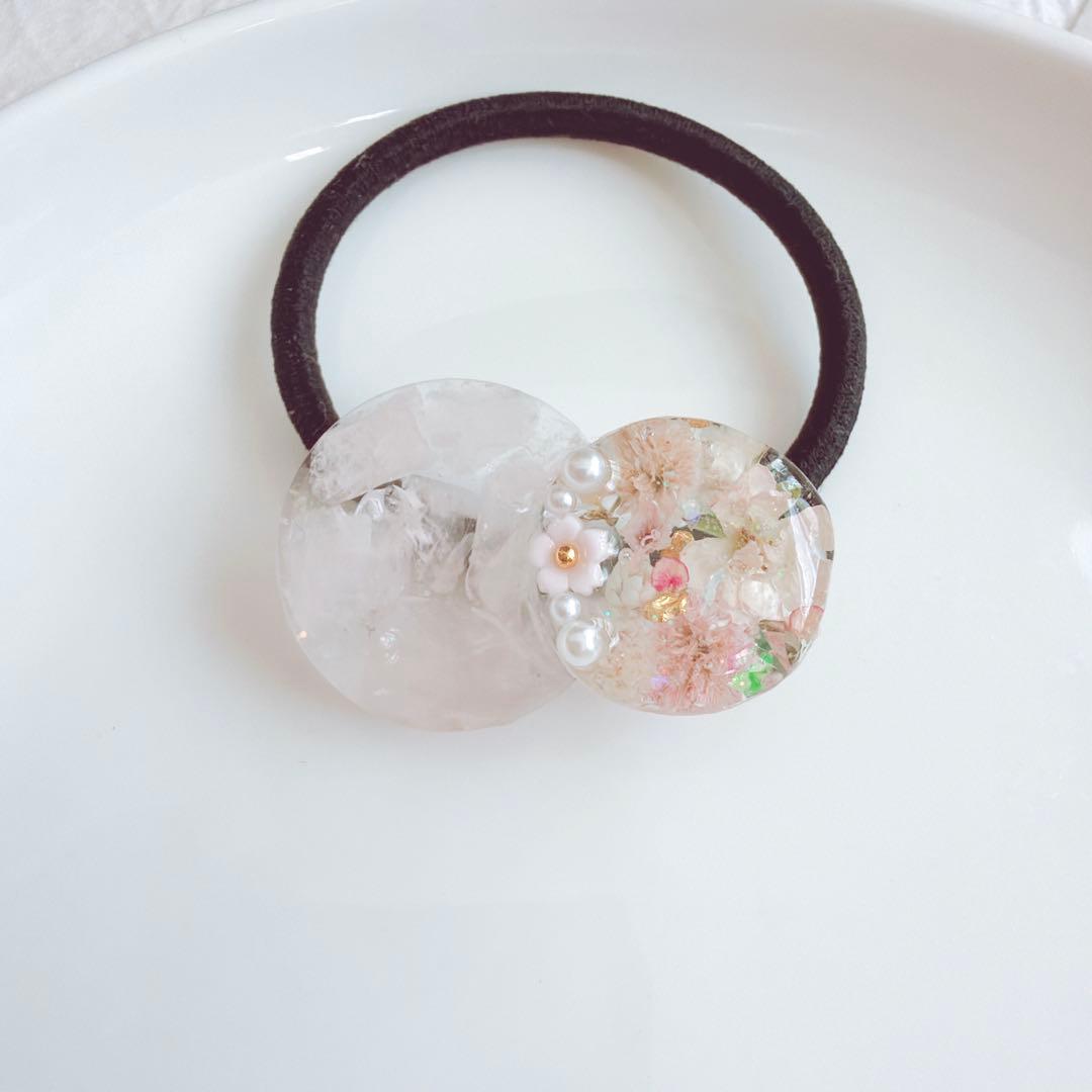 ようよページ　レジンヘアゴム 7点