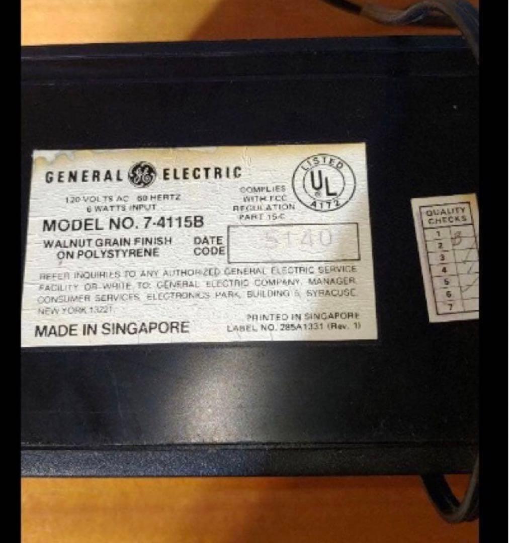 General Electric ゼネラルエレクトリック ジェネラル ラジオ