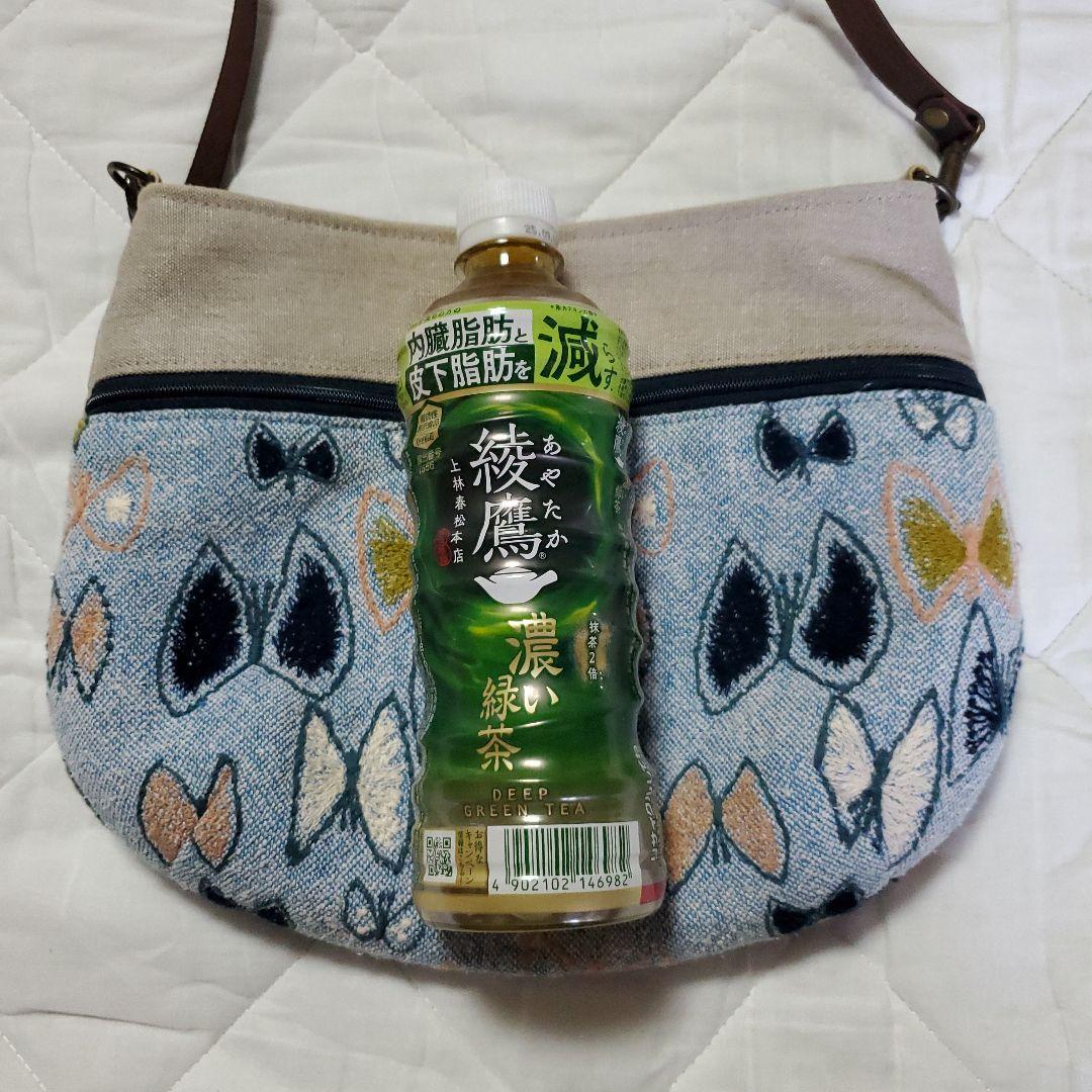 ④ハンドメイドバッグ　ミナペルホネン　卒業　スカイフラワー【使用　一回】