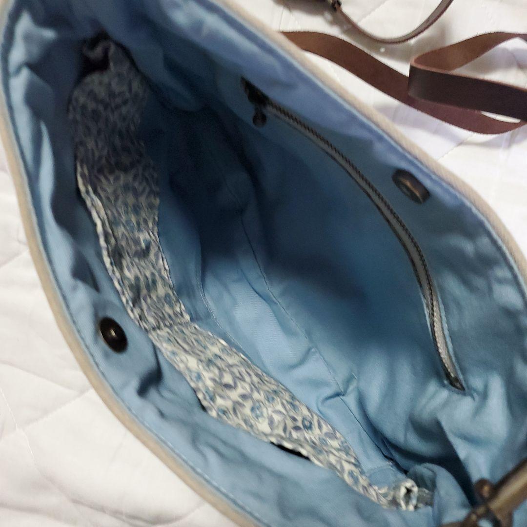 ④ハンドメイドバッグ　ミナペルホネン　卒業　スカイフラワー【使用　一回】