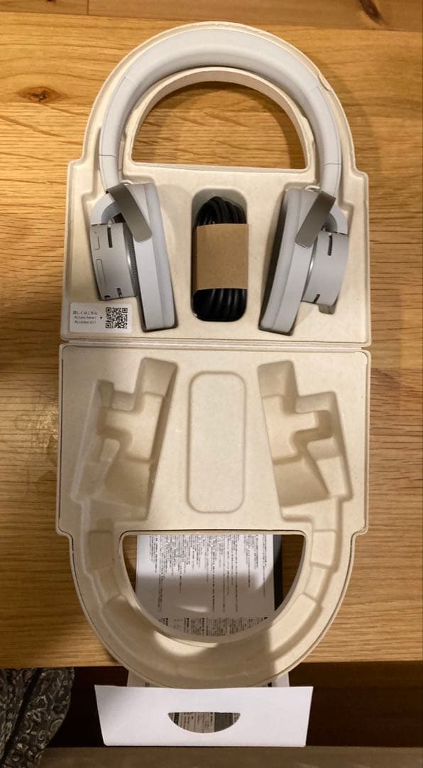 nwm ONE ワイヤレスヘッドホン ライトグレー