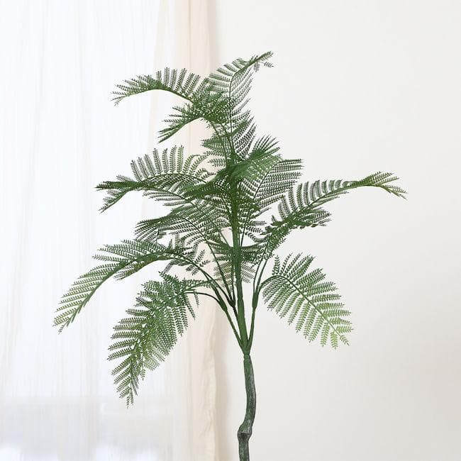 送料無料 人工観葉植物フェイクグリーン ジャカランダ 高さ120 新品（246）