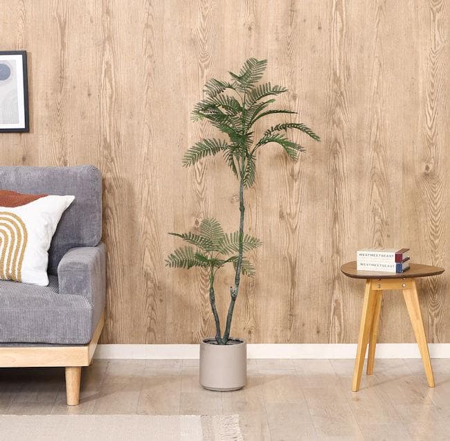 送料無料 人工観葉植物フェイクグリーン ジャカランダ 高さ120 新品（246）