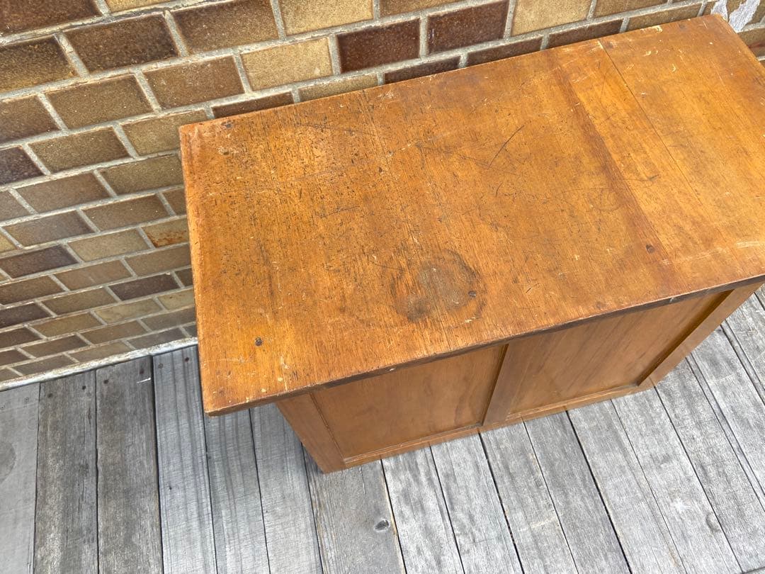 限定セール✰チェストサイドボード引き出し棚　アンティークヴィンテージ　昭和レトロ