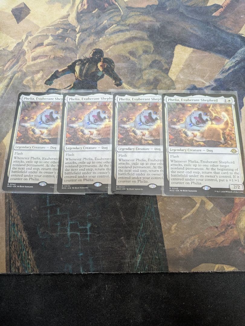 MTG 溌剌の牧羊犬、フィリア 4枚セット　英語版