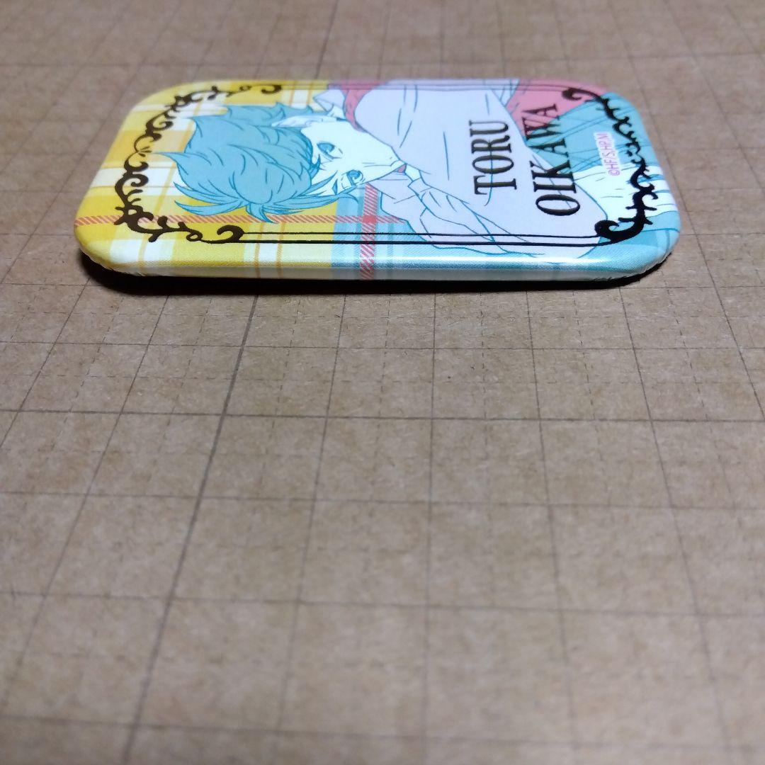 ハイキュー　セブンネット限定　スクエア缶バッジ　及川。