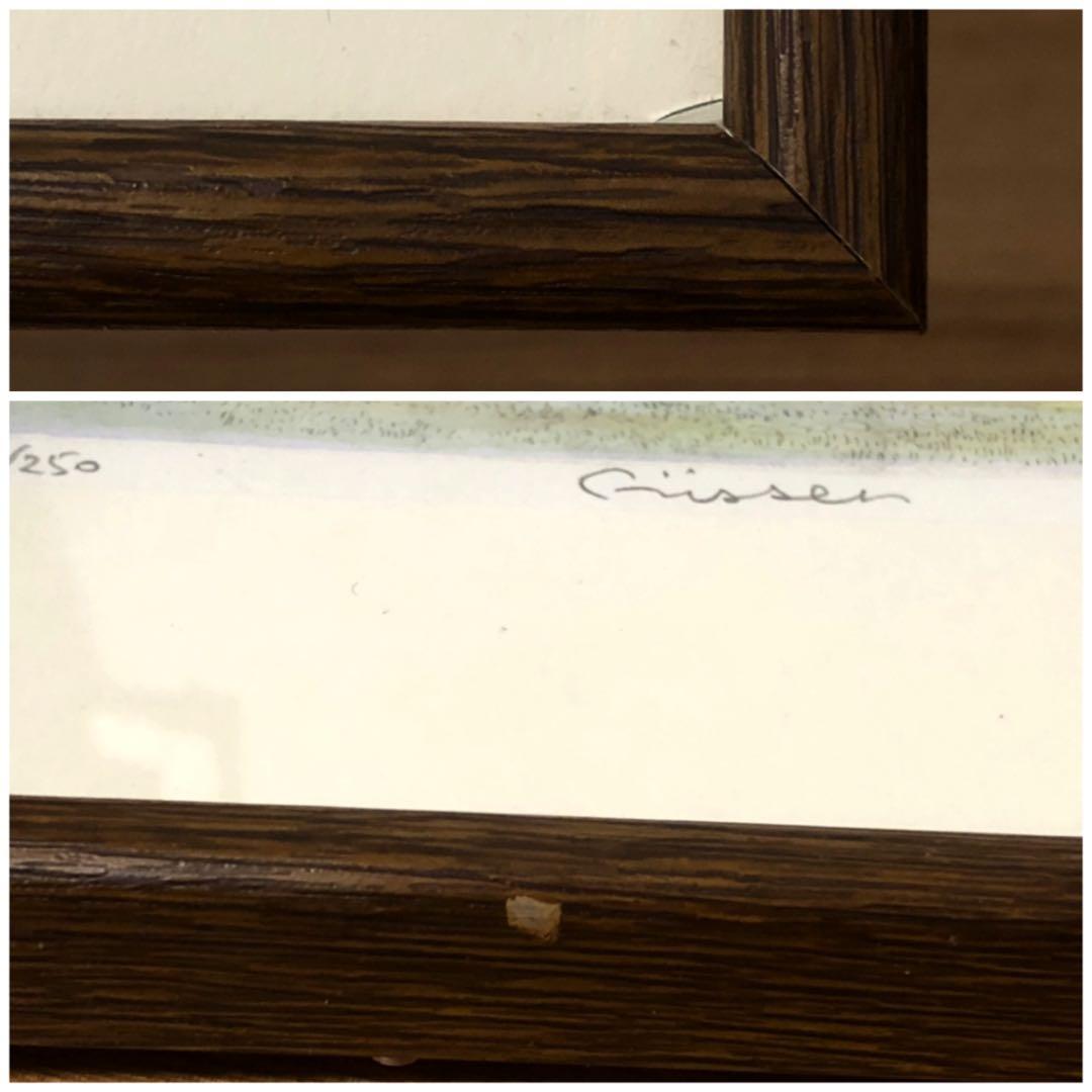 絵画 オダヨシオ作 フェッセン リトグラフ 19/250