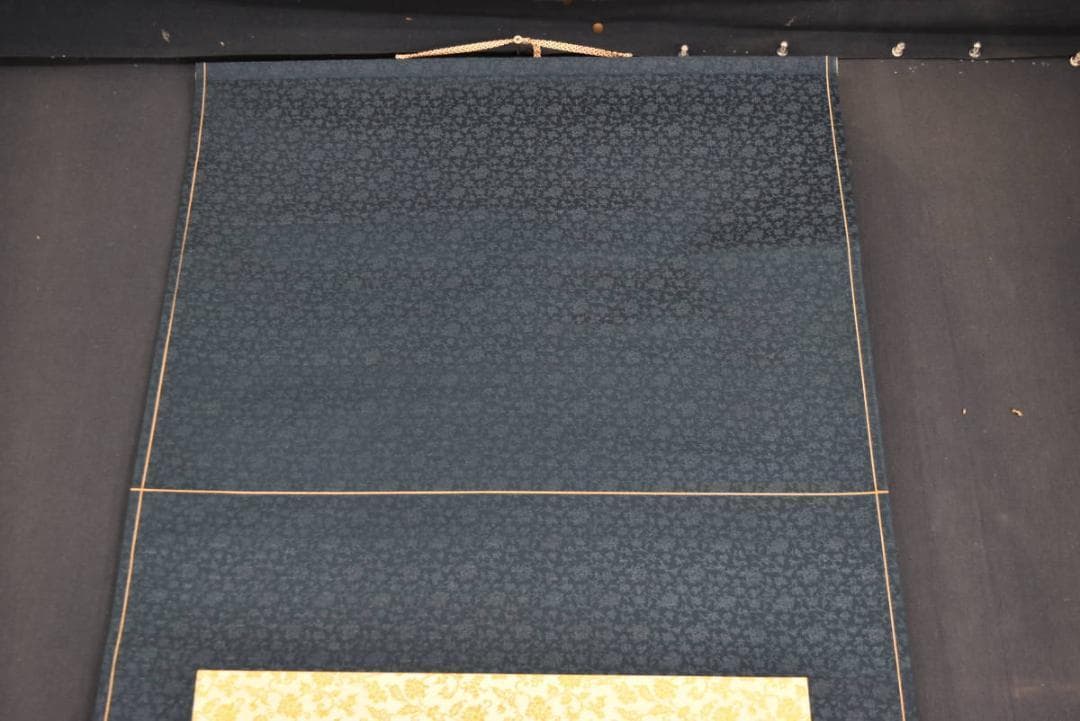 【真作】三承/山水図/掛軸/名家伝来/AA-702