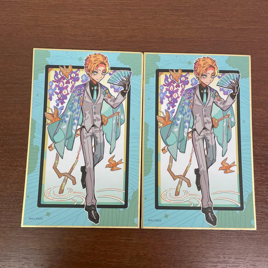 ❶地縛少年花子くん 10周年記念ミュージアム 色紙 缶バッジ キーホルダー 8点