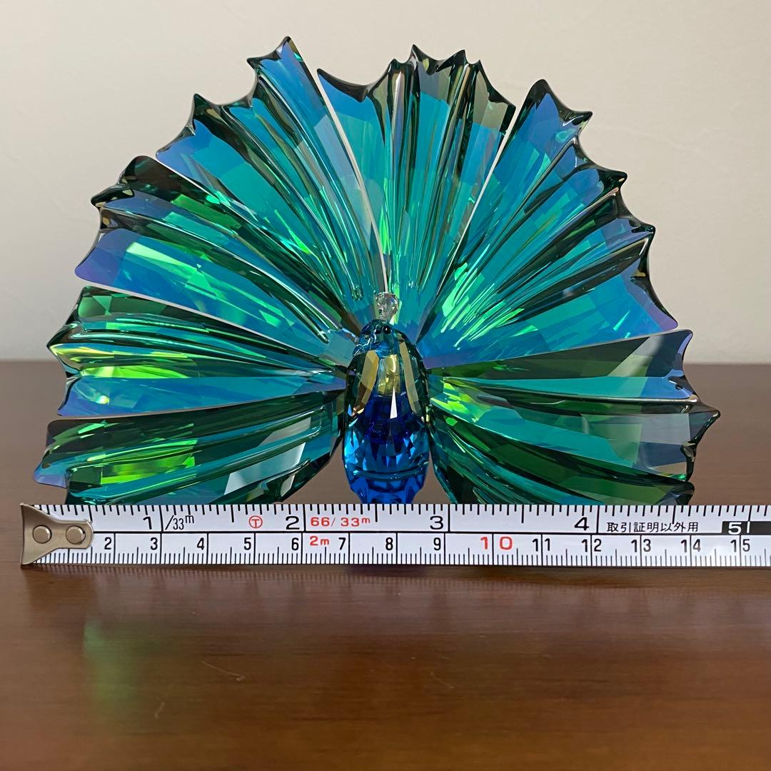 SWAROVSKI スワロフスキー クリスタル ピーコック 孔雀 2015年