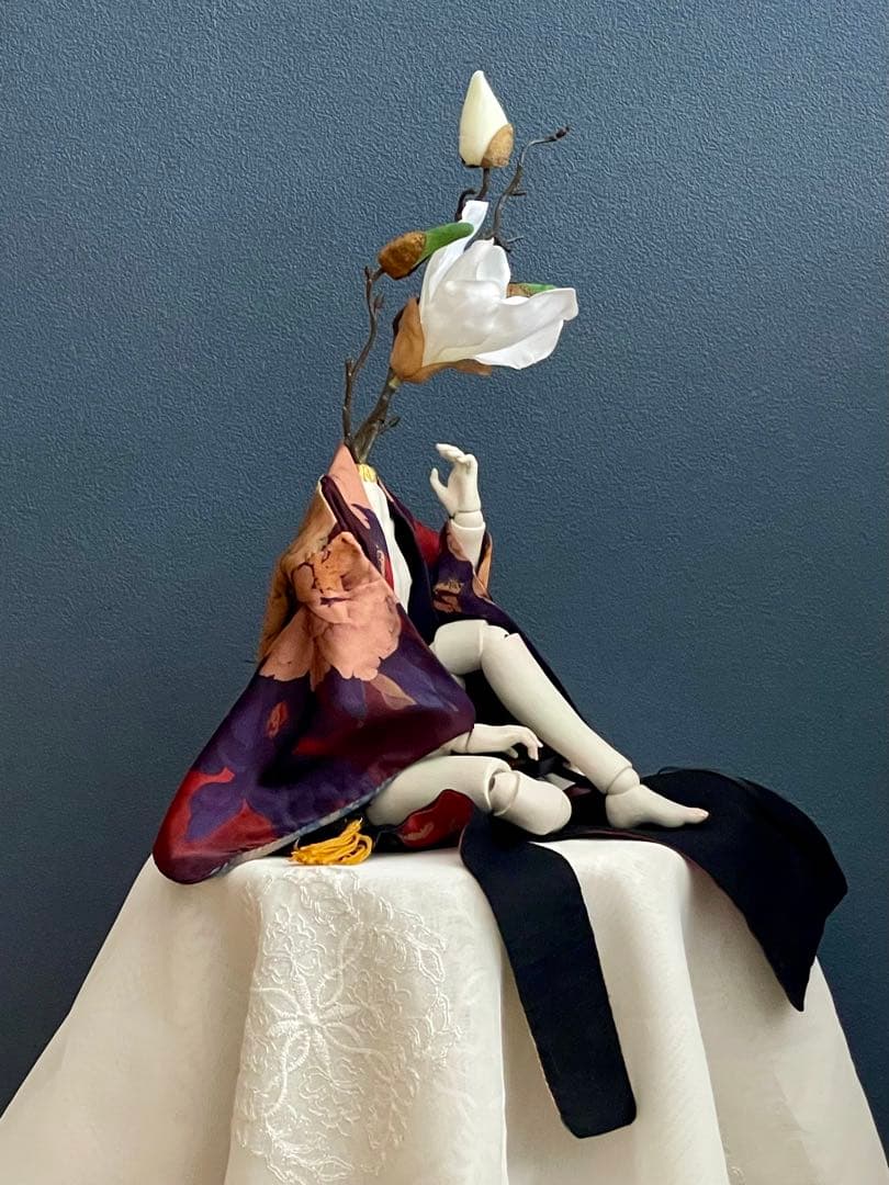 創作球体関節人形・木蓮の娘