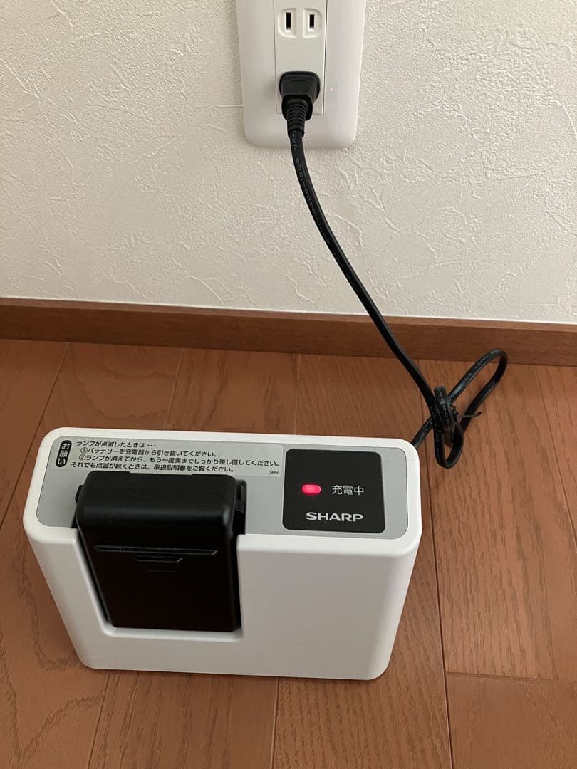 【極上、保証付】SHARP スティッククリーナー本体・紙パック式2024年購入