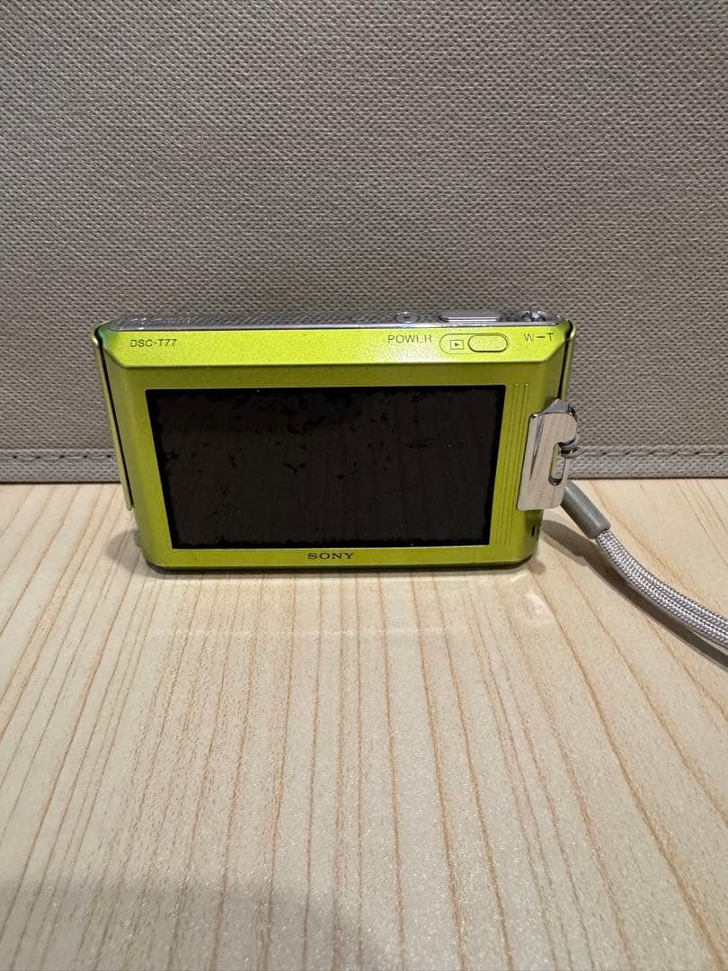 SONY Cyber-shot DSC-T77 コンパクトデジカメ 動作確認済み
