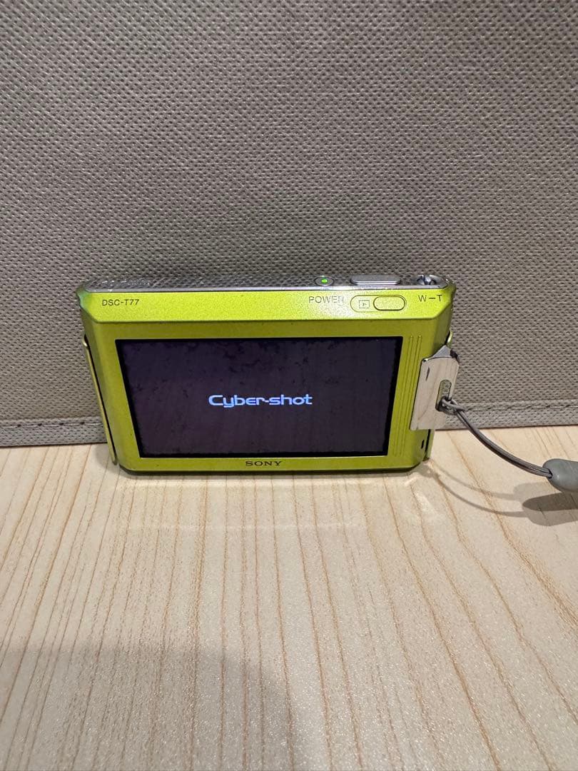 SONY Cyber-shot DSC-T77 コンパクトデジカメ 動作確認済み