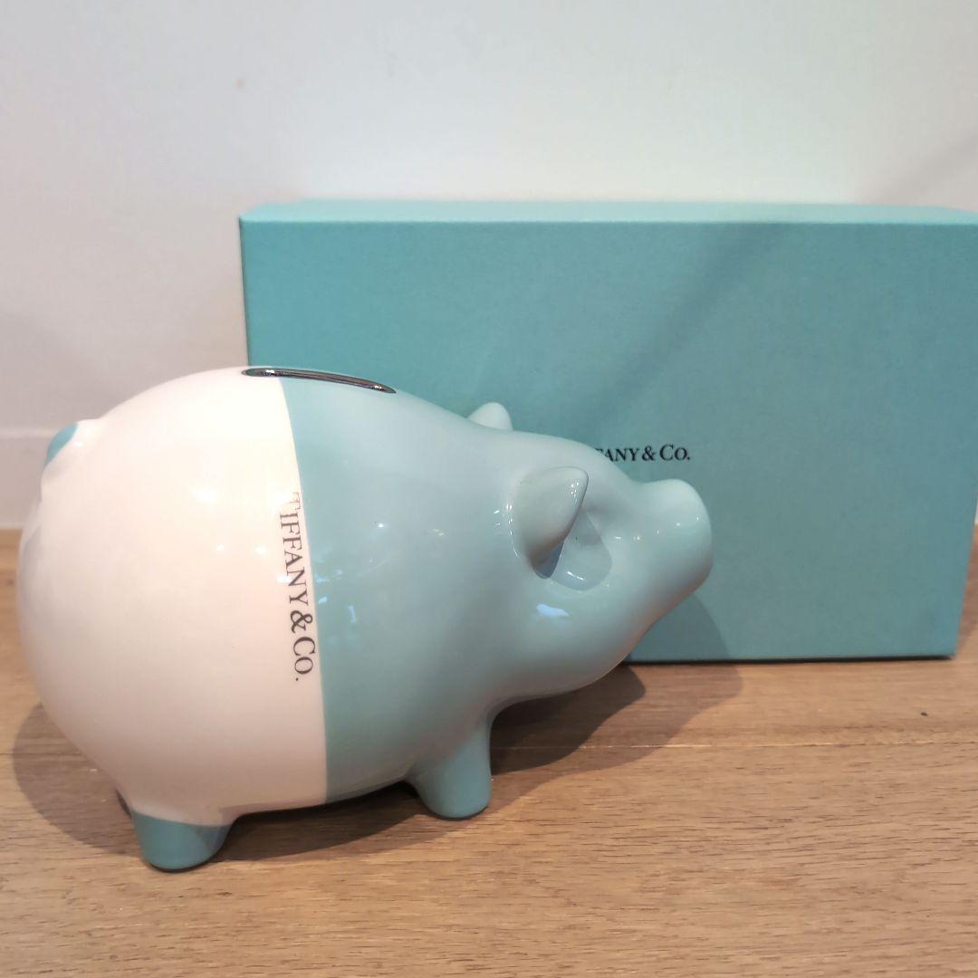 Tiffany & Co. 豚型貯金箱