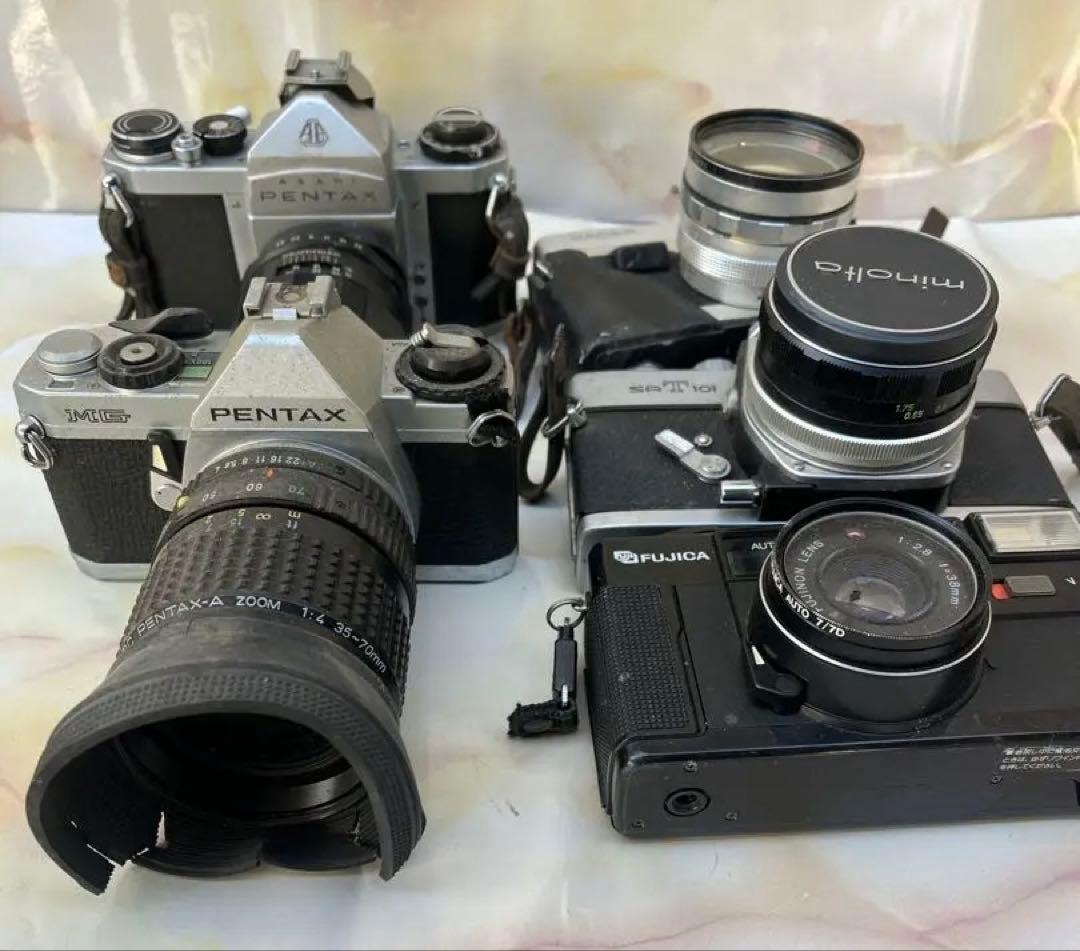 MINOLTA SRT-101 などまとめて5台ジャンク(K25)