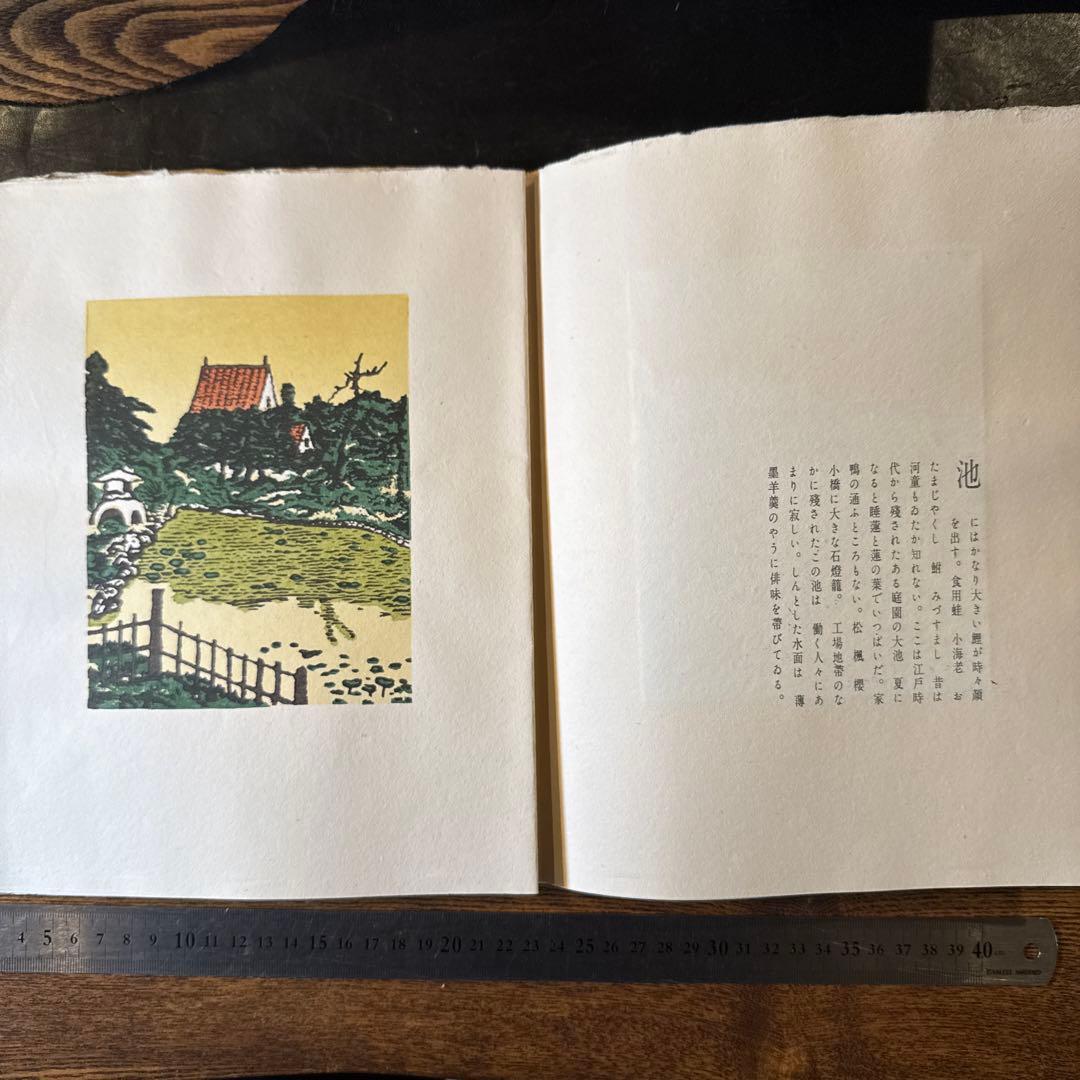 水韻譜 アオイ書房十週年記念　書窓版画帖十連聚　逸見享 著