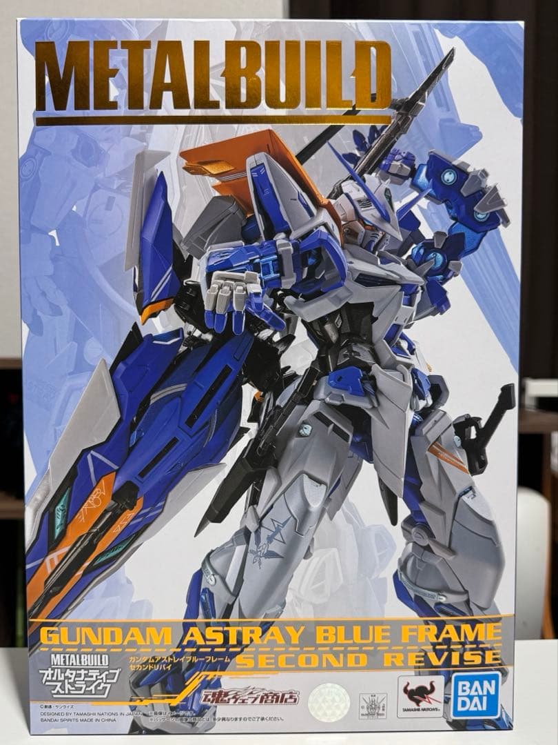 メタルビルド　アストレイブルーフレームセカンドリバイ