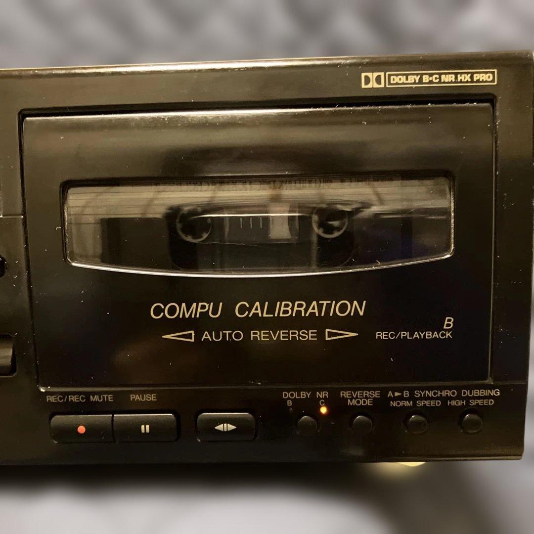 【如月価格】《動作品》 Victor TD-W313 Wカセットデッキ