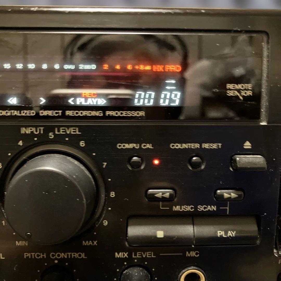 【如月価格】《動作品》 Victor TD-W313 Wカセットデッキ