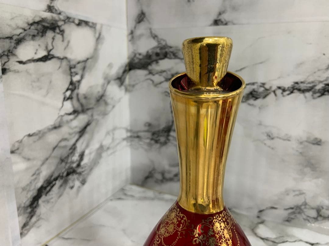 ベネチアンガラス　デキャンタ&グラス&ミラートレイセット