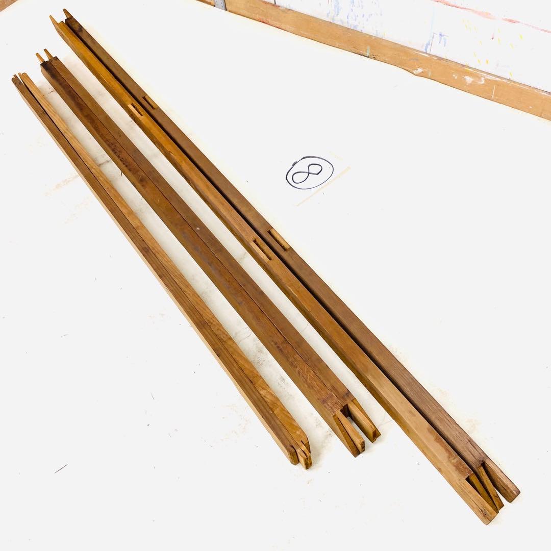 絵画用 木枠 キャンバス枠 F100号 杉材 KISO刻印 中古 送料込み ⑧