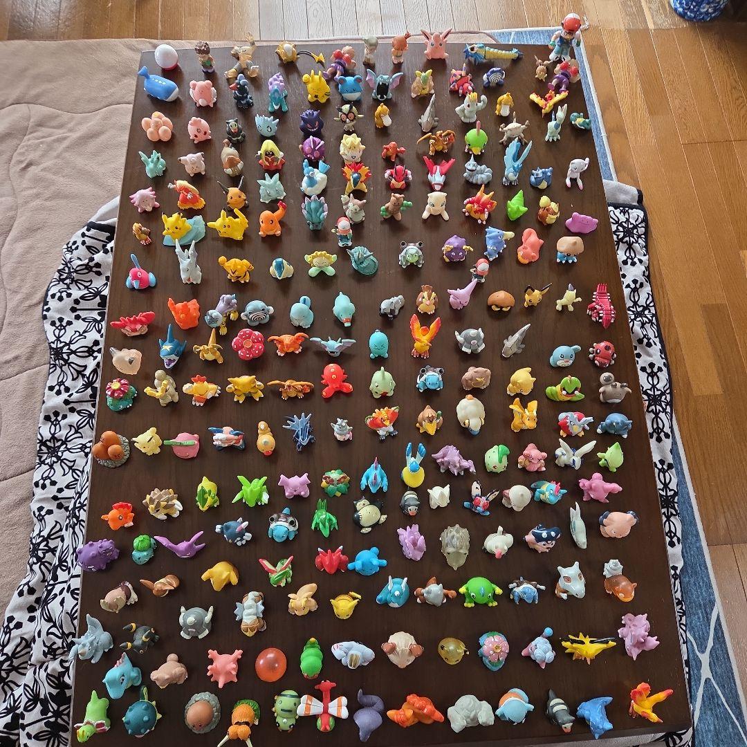 ポケモンキッズ　約200体　指人形　フィギュア　大量セット
