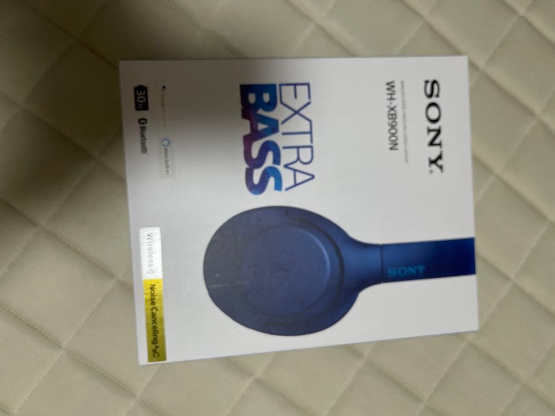 【未使用品】SONY ノイズキャンセリングヘッドホン WH-XB900N