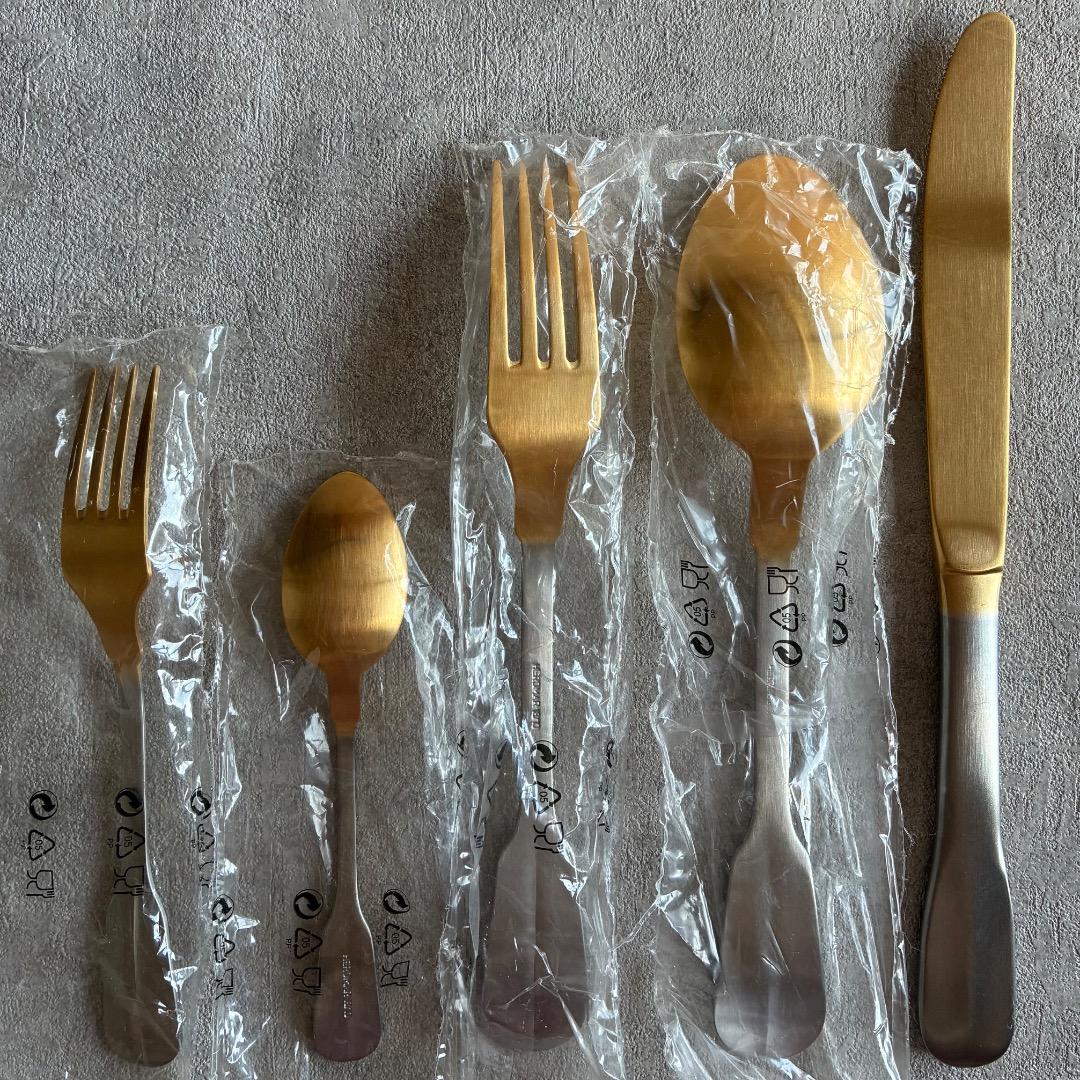 Anthropologie カトラリー5点セット【新品・4点未開封】