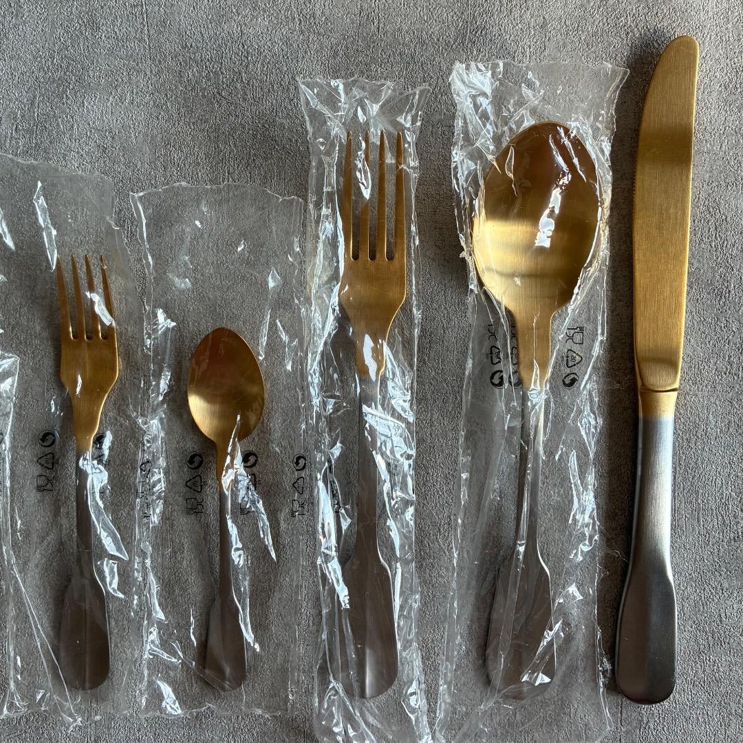 Anthropologie カトラリー5点セット【新品・4点未開封】