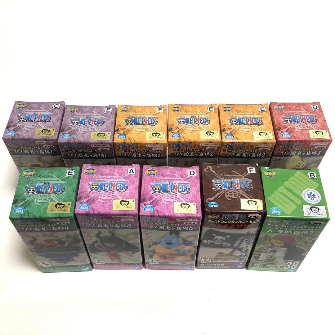 新品未開封　ワーコレ　ワンピース　まとめ　鬼ヶ島編　ワノ国回想編　大海賊百景