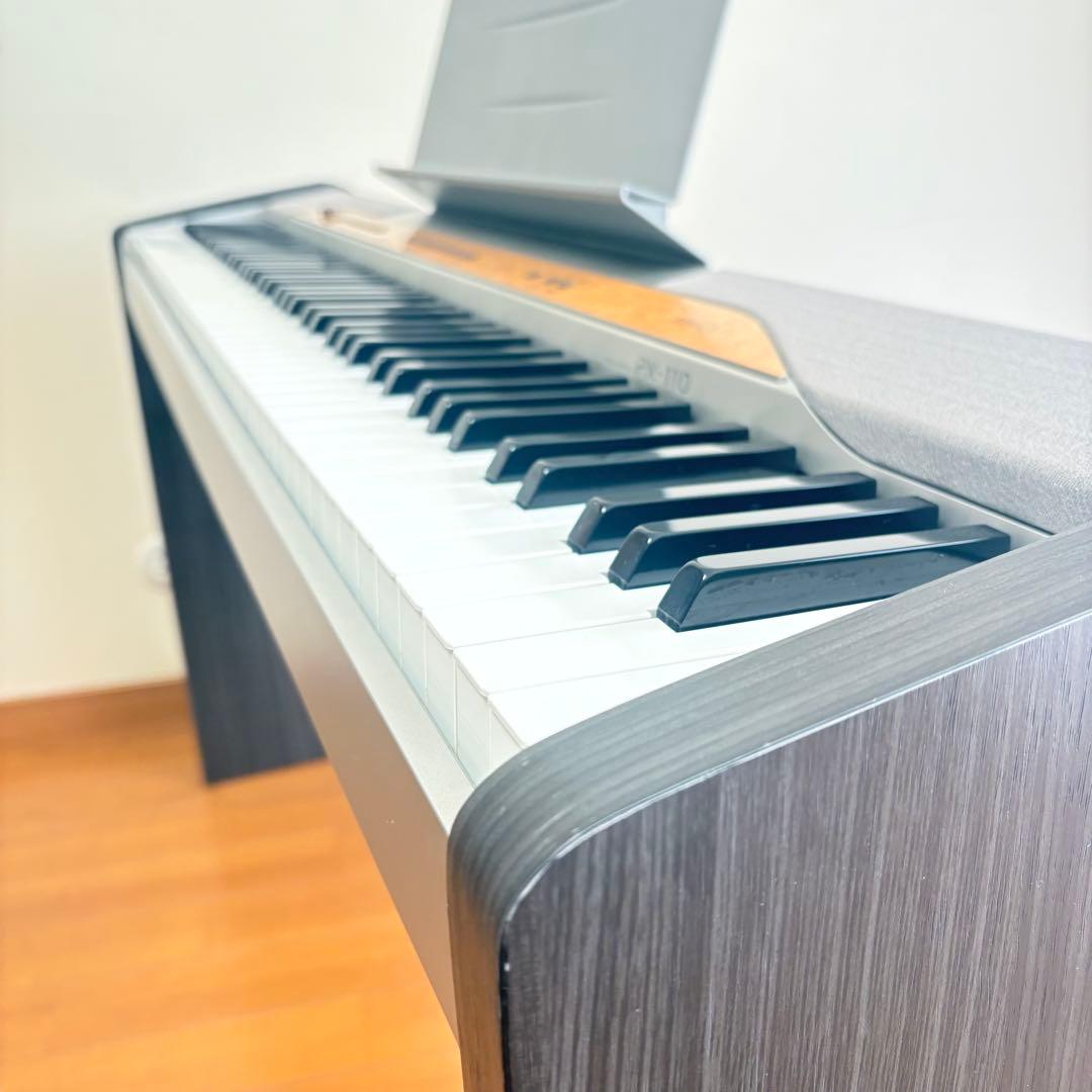 【美品•スタンド付属】CASIO カシオ 電子ピアノ Privia PX-110