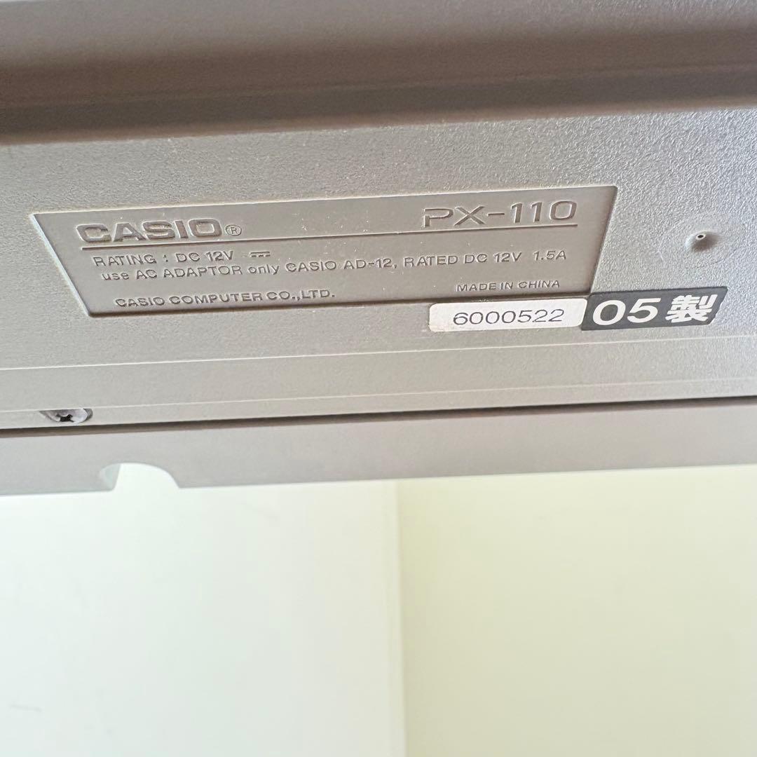 【美品•スタンド付属】CASIO カシオ 電子ピアノ Privia PX-110