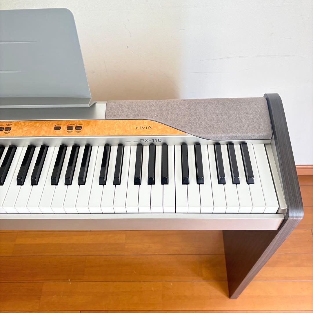 【美品•スタンド付属】CASIO カシオ 電子ピアノ Privia PX-110