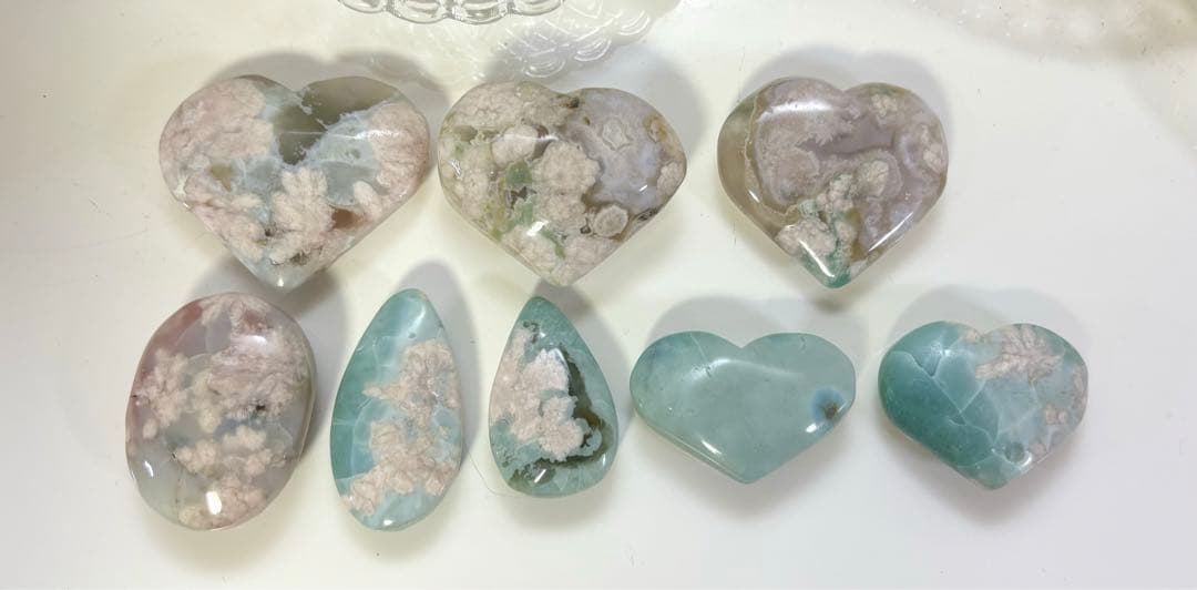 Ruby様　グリーン桜瑪瑙