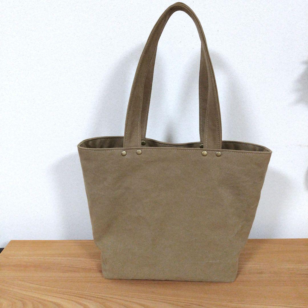 ハンドメイド、トートバック、帆布、