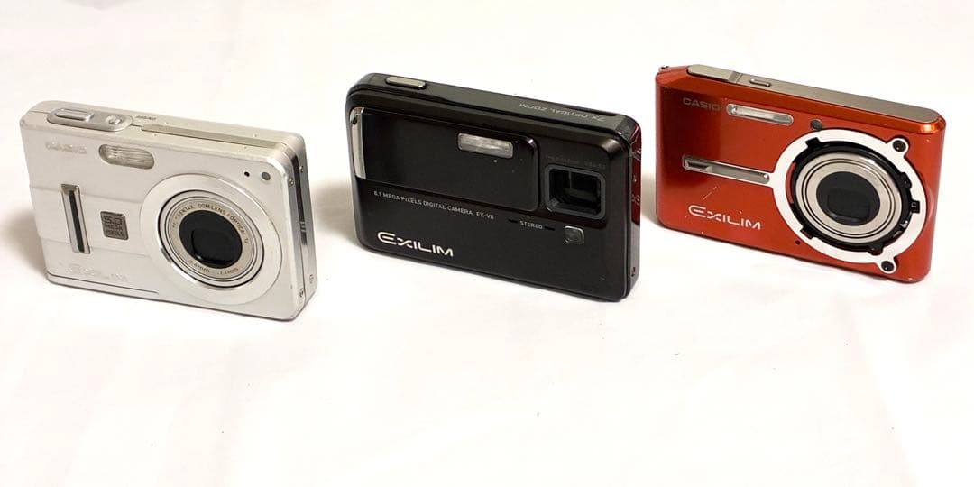 デジカメ 3台セット　カシオ EXILIM EX-S500／V8／Z57