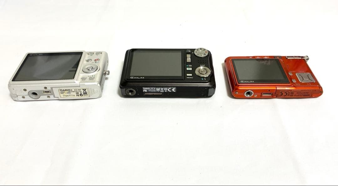 デジカメ 3台セット　カシオ EXILIM EX-S500／V8／Z57