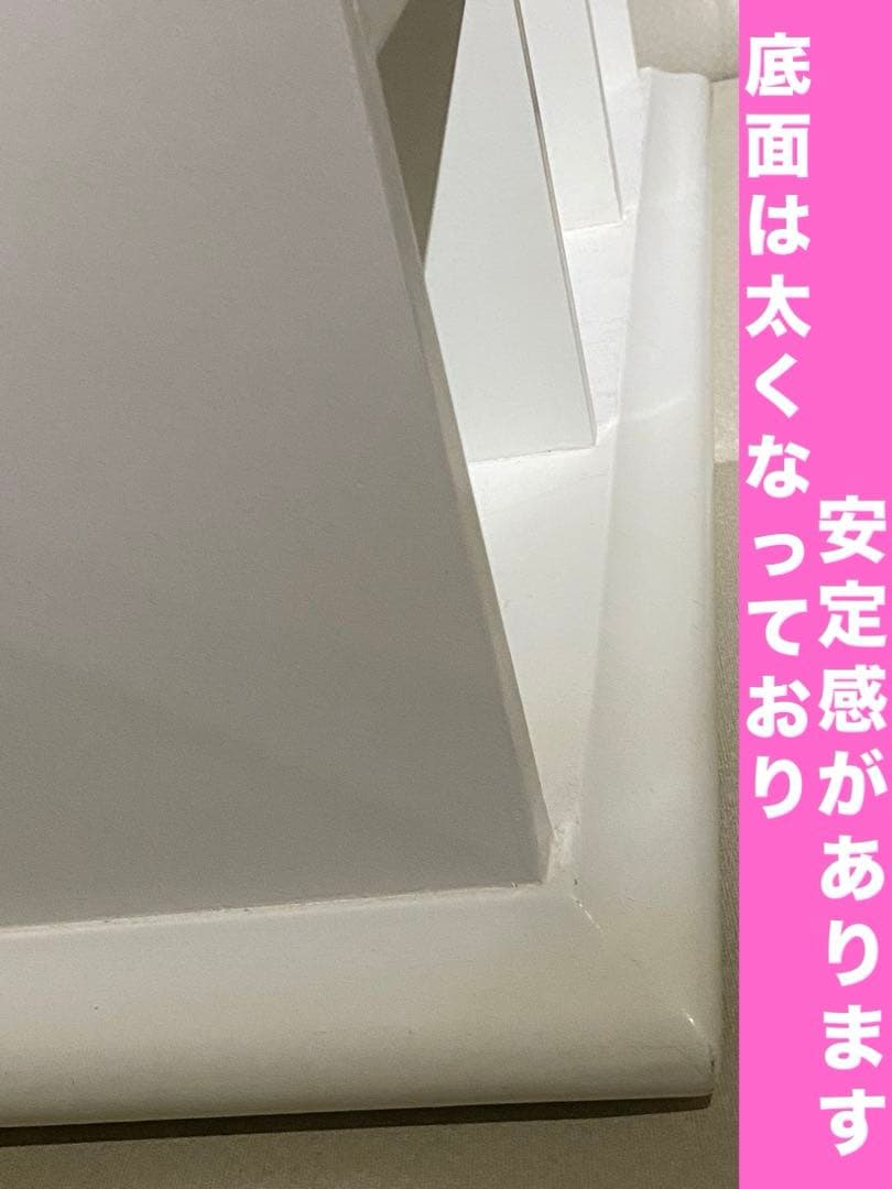 ロココ♦️高級 ガラス扉 コレクションケース♦️置き壁付両用♦️ホワイトローズ♦️送料込